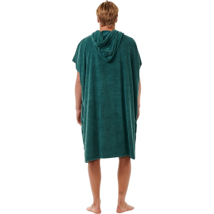 2024 Rip Curl Mens Brand Hooded Towel 00ZMTO - Blue Green